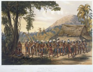 Village Caribi Anai, près de la rivière Rupununi, de 